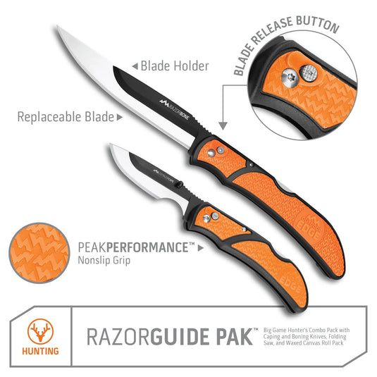 Outdoor Edge RazorGuide Pak Hunters Combo Kit (RGP-1)