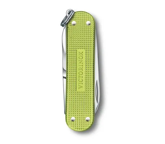 Cargue la imagen en el visor de la galería, Swiss Army Classic SD Knife Alox Lime Twist (0.6221.241G)
