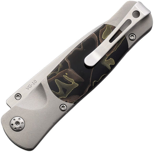 Santa Fe Stoneworks Tesoro Button Lock Bronze & Brass Swirl (SW011)