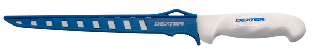 Load image into Gallery viewer, Dexter Outdoors® SofGrip™ 9&quot; Flexible Fillet Knife with Edge Guard, White (24903)
