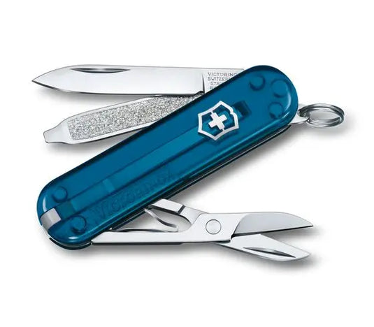 Swiss Army Classic SD Knife Transparent Sky High (0.6223.T61G)