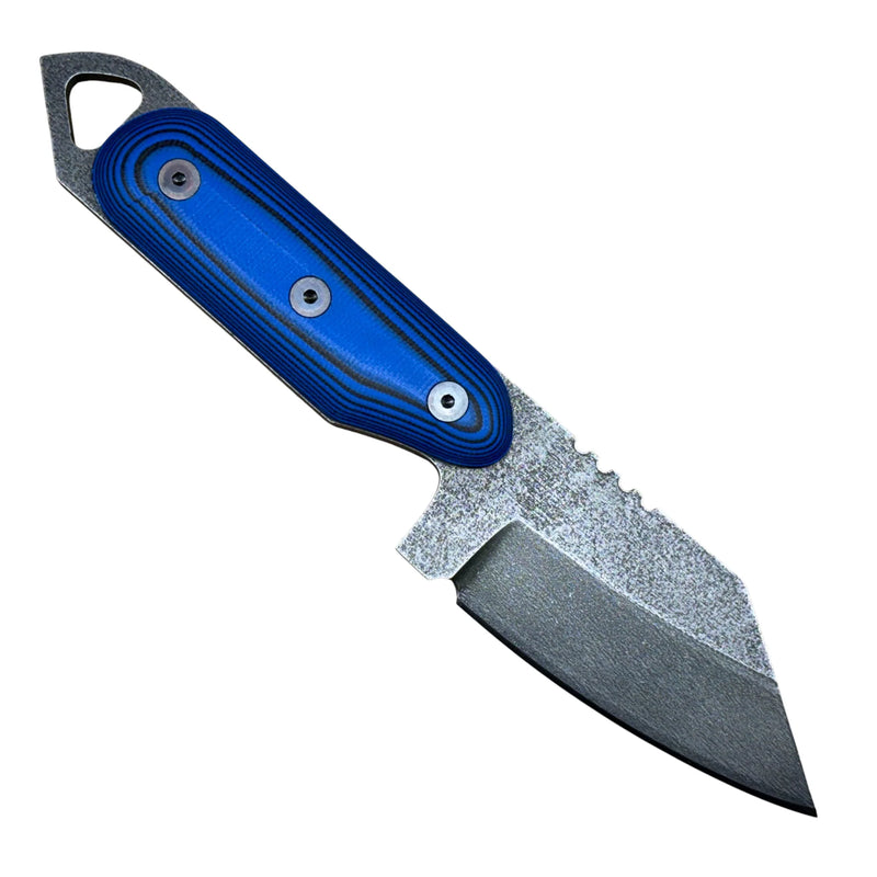 Load image into Gallery viewer, Shed Knives 2026 US Tanto, Atlantic Blue &amp; Black G-10 (SK26USAB)
