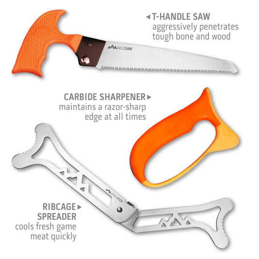 Outdoor Edge Wild Pak Game Processing Kit (WP-2)