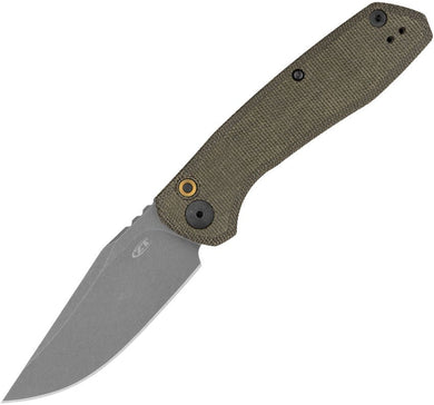 Zero Tolerance 0512 Auto, OD Canvas Micarta & Titanium, CPM Cru-Wear