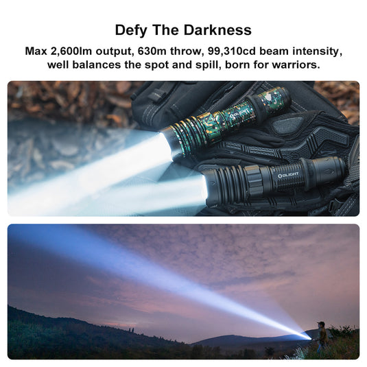 Olight Warrior X 4 Limited Edition, Matte Black