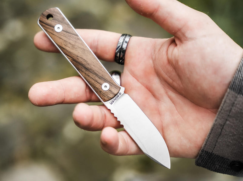 Cargue la imagen en el visor de la galería, Böker BFF Packlite Walnut, Magnacut (120748)
