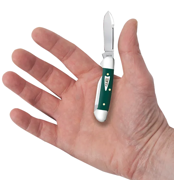 Load image into Gallery viewer, Case Spruce Green Smooth Synthetic Baby Butterbean (64532)
