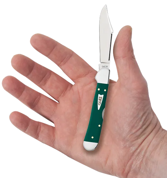 Case Spruce Green Smooth Synthetic Mini CopperLock (64534)
