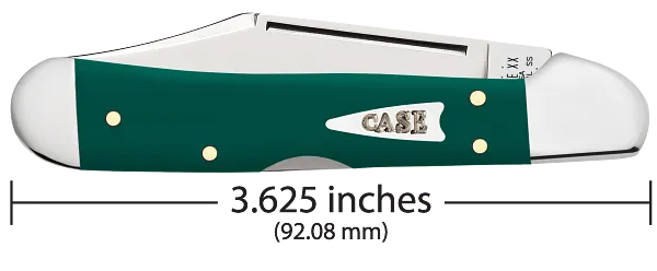 Load image into Gallery viewer, Case Spruce Green Smooth Synthetic Mini CopperLock (64534)
