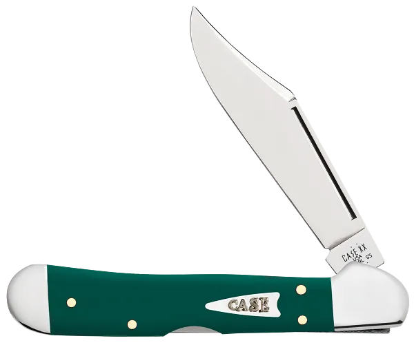 Load image into Gallery viewer, Case Spruce Green Smooth Synthetic Mini CopperLock (64534)
