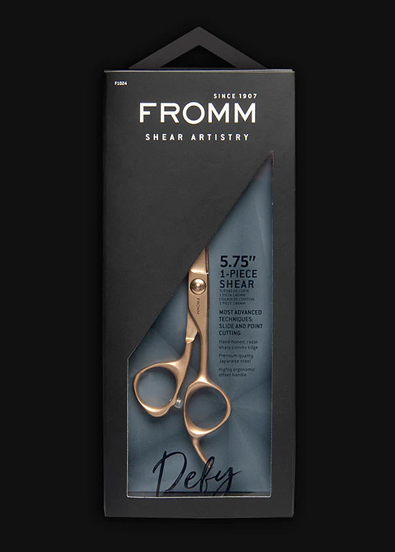 Load image into Gallery viewer, Fromm Defy 5.75&quot; 1 Piece Hair Cutting Shear (F1024)

