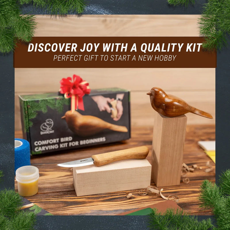 Load image into Gallery viewer, BeaverCraft Comfort Bird Carving Kit (DIY01)
