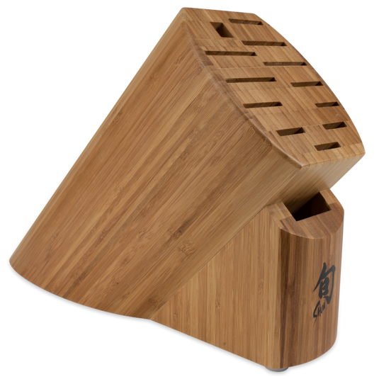 Shun 13-Slot Bamboo Knife Block (DM0830)