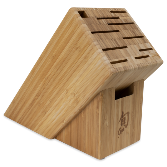 Shun 11-Slot Bamboo Knife Block (DM0831)