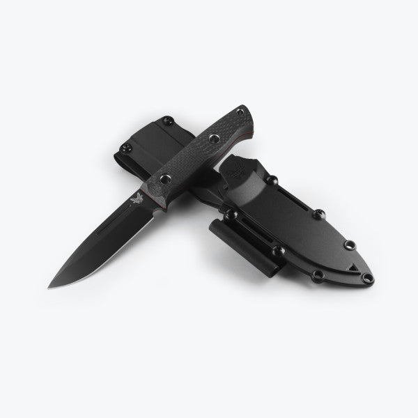 Load image into Gallery viewer, Benchmade Bushcrafter CPM-CruWear Carbon Fiber (163BK)

