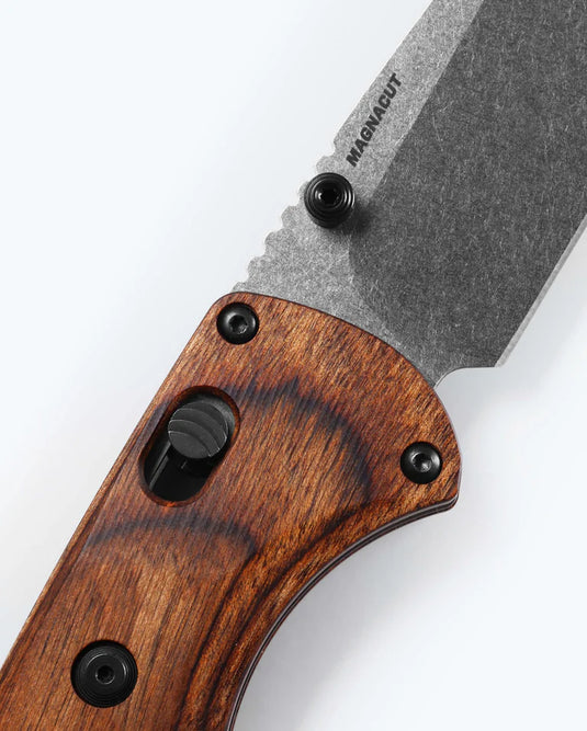 Benchmade SlipRidge™ AXIS® Lock Stabilized Wood, MagnaCut (15090) - COMING IN 2026!