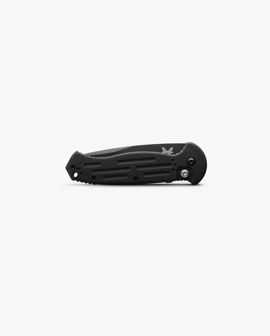 Benchmade AFO II Auto, Black Aluminum, 154CM Serrated (9051SBK)