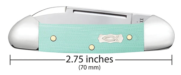 Cargue la imagen en el visor de la galería, Case Smooth Seafoam Green G10 Baby Butterbean (18107)
