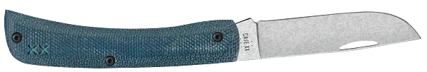 Load image into Gallery viewer, Case Crossroads Blue Denim Canvas Laminate w/ White G10 XR Sod Buster® Jr S35VN (10808)
