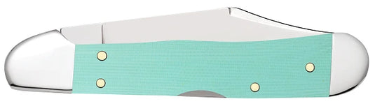 Case Smooth Seafoam Green G10 Mini CopperLock® (18109)