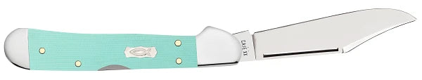 Cargue la imagen en el visor de la galería, Case Smooth Seafoam Green G10 Mini CopperLock® (18109)
