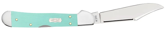 Case Smooth Seafoam Green G10 Mini CopperLock® (18109)