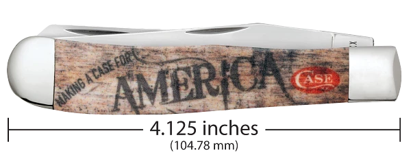 Load image into Gallery viewer, Case &quot;Making A Case For America&quot; CCI White Synthetic Trapper (10846)
