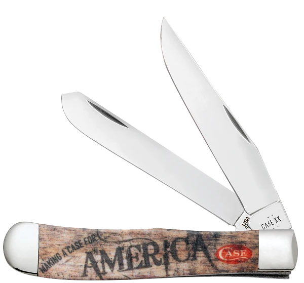 Load image into Gallery viewer, Case &quot;Making A Case For America&quot; CCI White Synthetic Trapper (10846)
