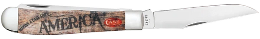 Case "Making A Case For America" CCI White Synthetic Trapper (10846)