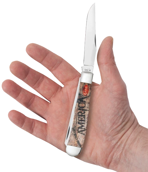 Load image into Gallery viewer, Case &quot;Making A Case For America&quot; CCI White Synthetic Trapper (10846)

