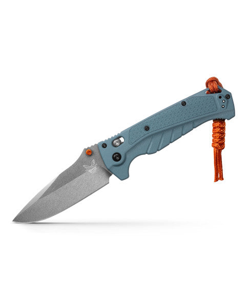 Cargue la imagen en el visor de la galería, Benchmade Adira™ AXIS® Lock MagnaCut Depth Blue Grivory® (18060)
