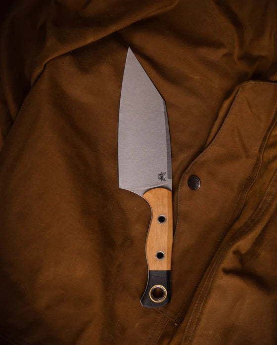 Load image into Gallery viewer, Benchmade Station Knife, Maple Valley Richlite &amp; Black G10 (4010-02)
