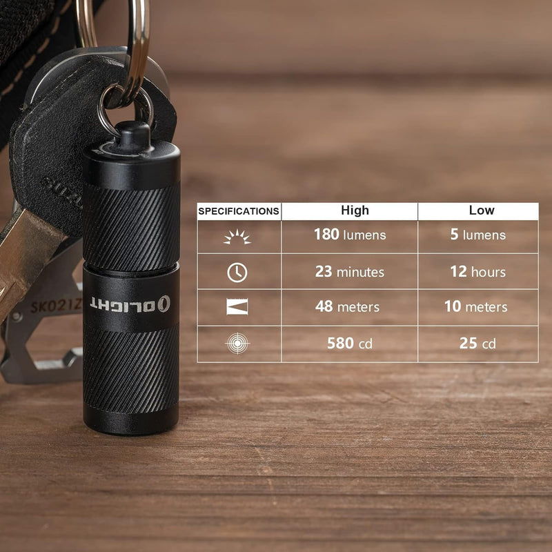 Load image into Gallery viewer, Olight i1R2 Pro, Keychain Flashlight, Black
