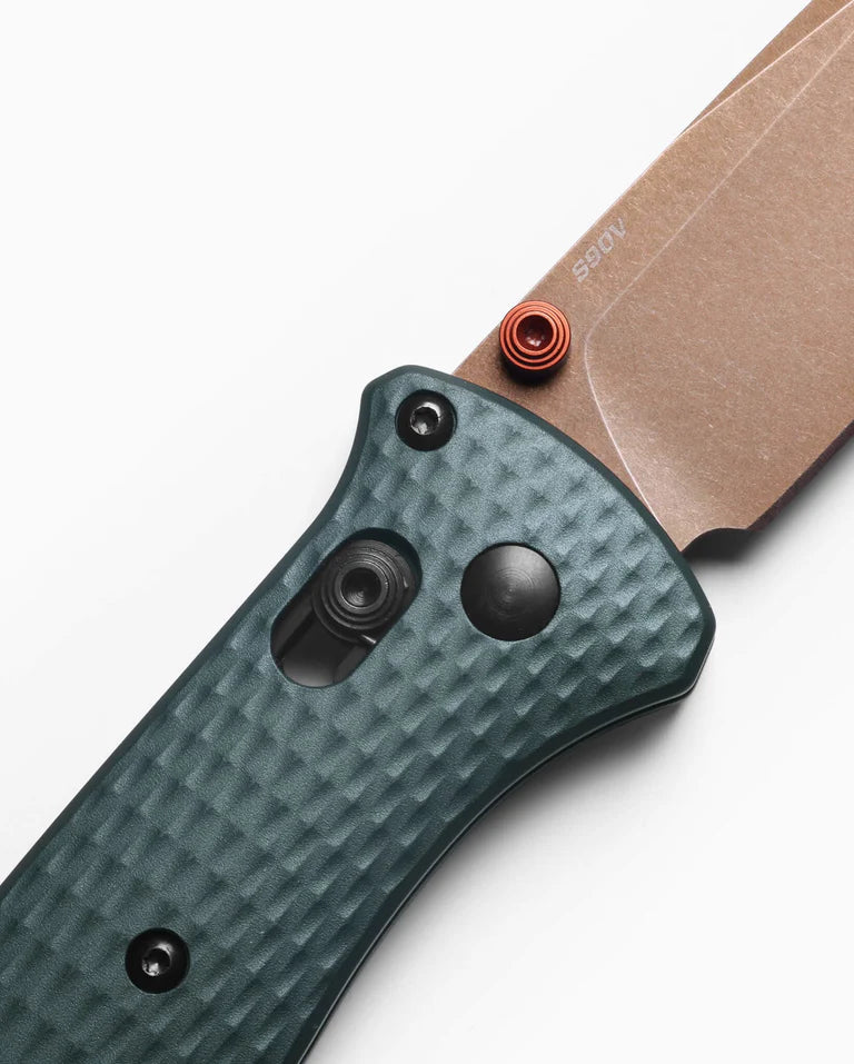 Load image into Gallery viewer, Benchmade Bailout® AXIS® Lock Taiga Green Aluminum (537FE-2601)

