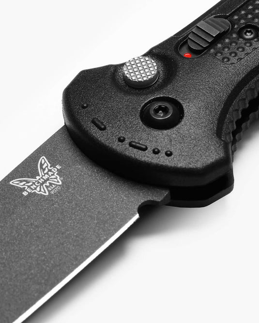 Benchmade Claymore Auto, Black Grivory®, D2 (9070BK)