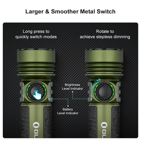 Olight Seeker 4 Pro, OD Green