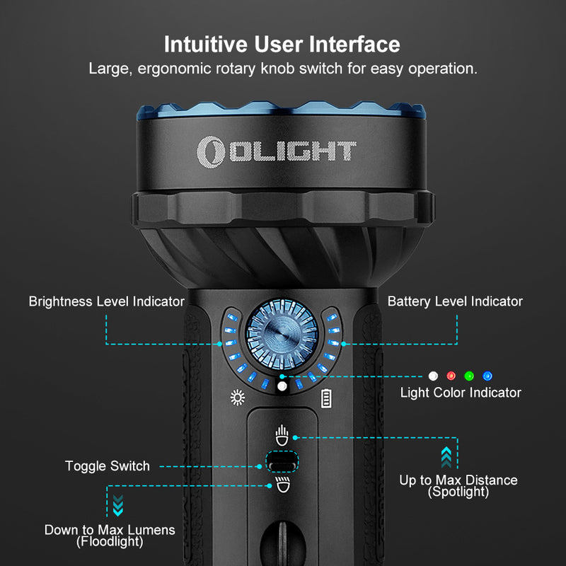 Cargue la imagen en el visor de la galería, Olight Marauder Mini, Black
