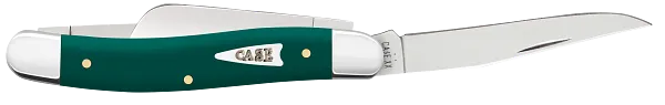 Load image into Gallery viewer, Case Spruce Green Smooth Synthetic Medium Stockman (64535)
