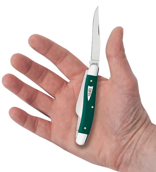 Case Spruce Green Smooth Synthetic Medium Stockman (64535)