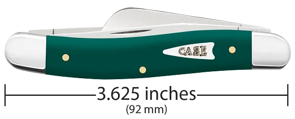 Load image into Gallery viewer, Case Spruce Green Smooth Synthetic Medium Stockman (64535)
