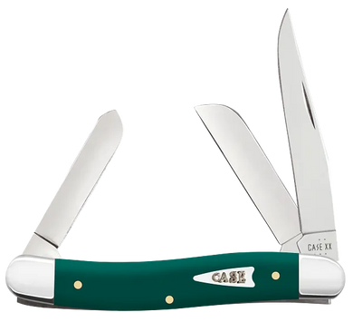 Case Spruce Green Smooth Synthetic Medium Stockman (64535)