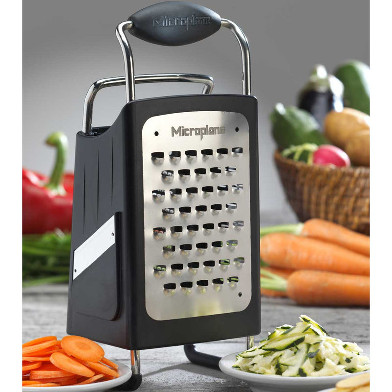 Load image into Gallery viewer, Microplane 4-Sided Box Grater (34006)
