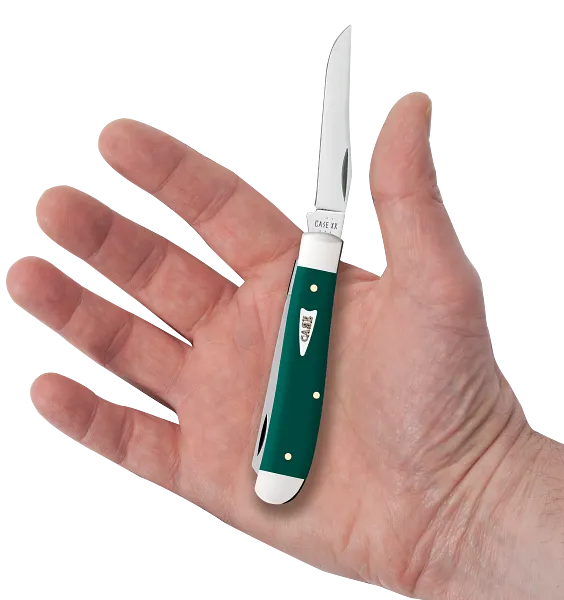 Load image into Gallery viewer, Case Spruce Green Smooth Synthetic Mini Trapper (64531)
