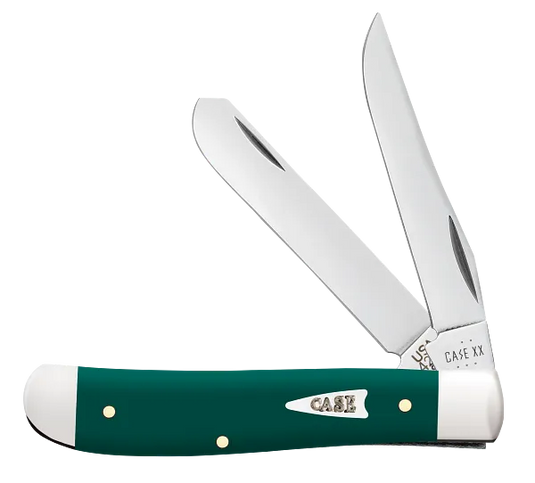 Case Spruce Green Smooth Synthetic Mini Trapper (64531)
