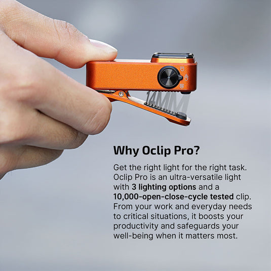 Olight Oclip Pro, Orange