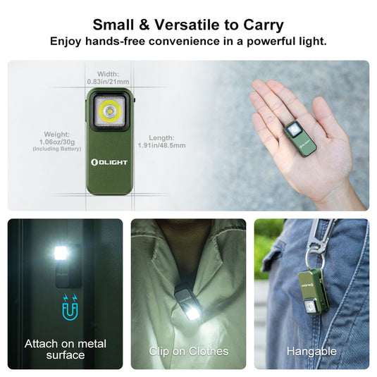 Olight Oclip, OD Green