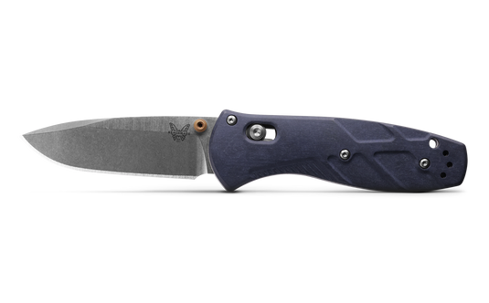 Benchmade Mini Barrage® AXIS Assist Blue Canyon Richlite (585-03)