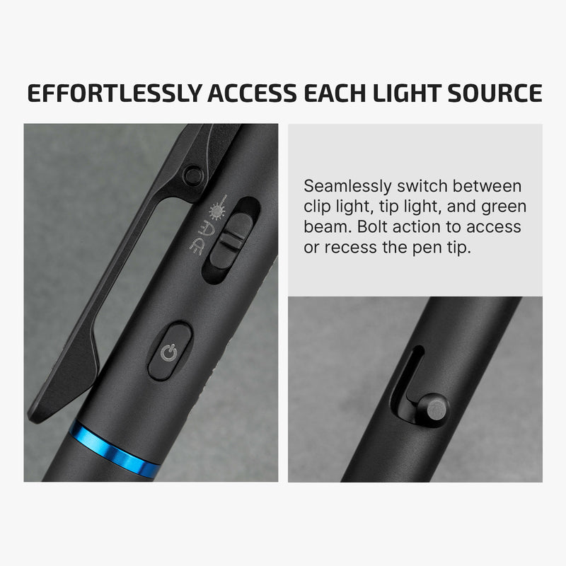 Cargue la imagen en el visor de la galería, Olight O'Pen 3, Black
