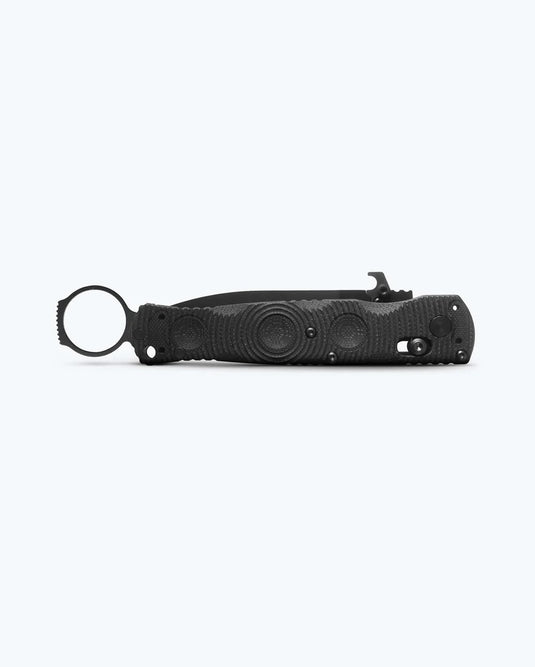 Benchmade Mini SOCP® Folder AXIS Lock Black G10 Serrated S30V (393SBK) - COMING SOON!