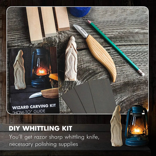 BeaverCraft Wizard Carving Kit (DIY03)